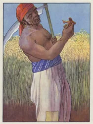 Illustratie voor Gullivers Reizen door Jonathan Swift